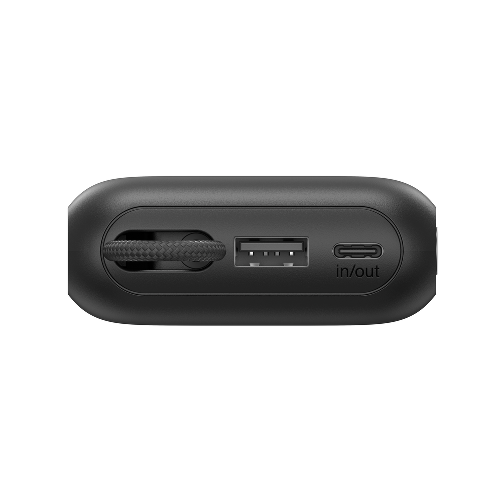 Power Bank BELKIN 10K / 45 Watts avec câble / Écran intégrés / Noir