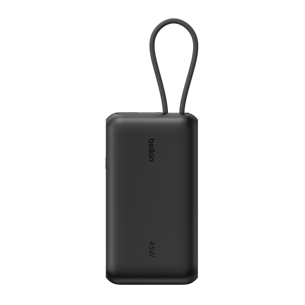 Power Bank BELKIN 10K / 45 Watts avec câble / Écran intégrés / Noir