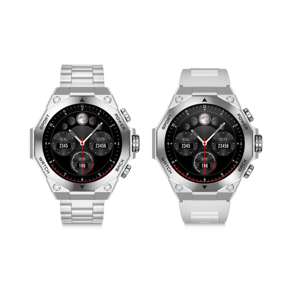 MONTRE CONNECTÉE KSIX TITANIUM / Silver