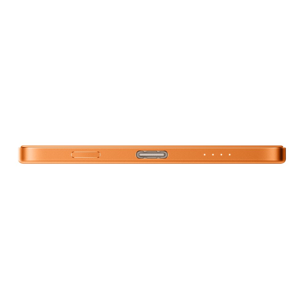 Power Bank Xiaomi UltraThin Magnetic 5000 / 15W / Orange
