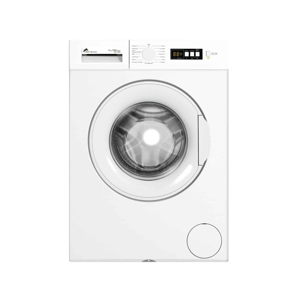 Machine à Laver Frontale MONTBLANC 6KG / WM6100B / Blanc