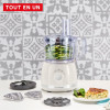 Robot Moulinex Multifonction 600W / FP345A11 / Blanc