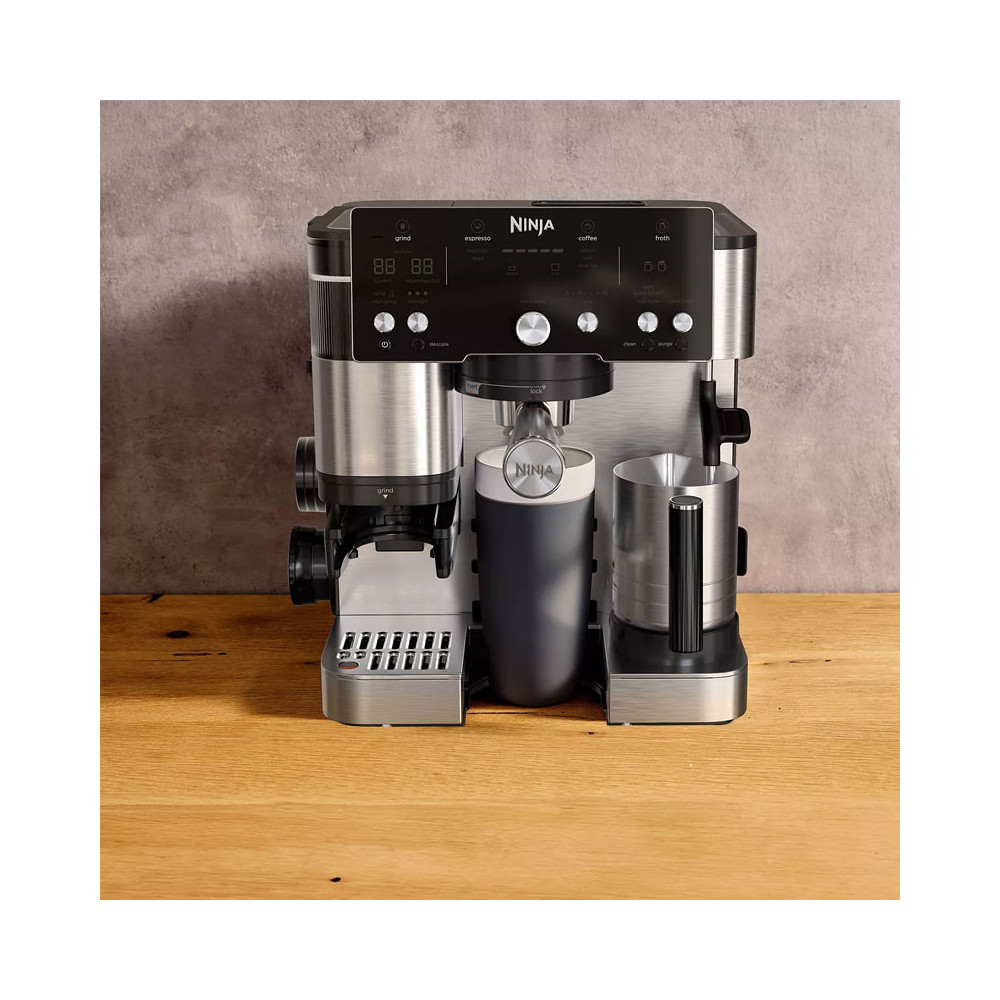 Machine à café NINJA Luxe Essential 2EN1 1650W / ES501EU / Silver