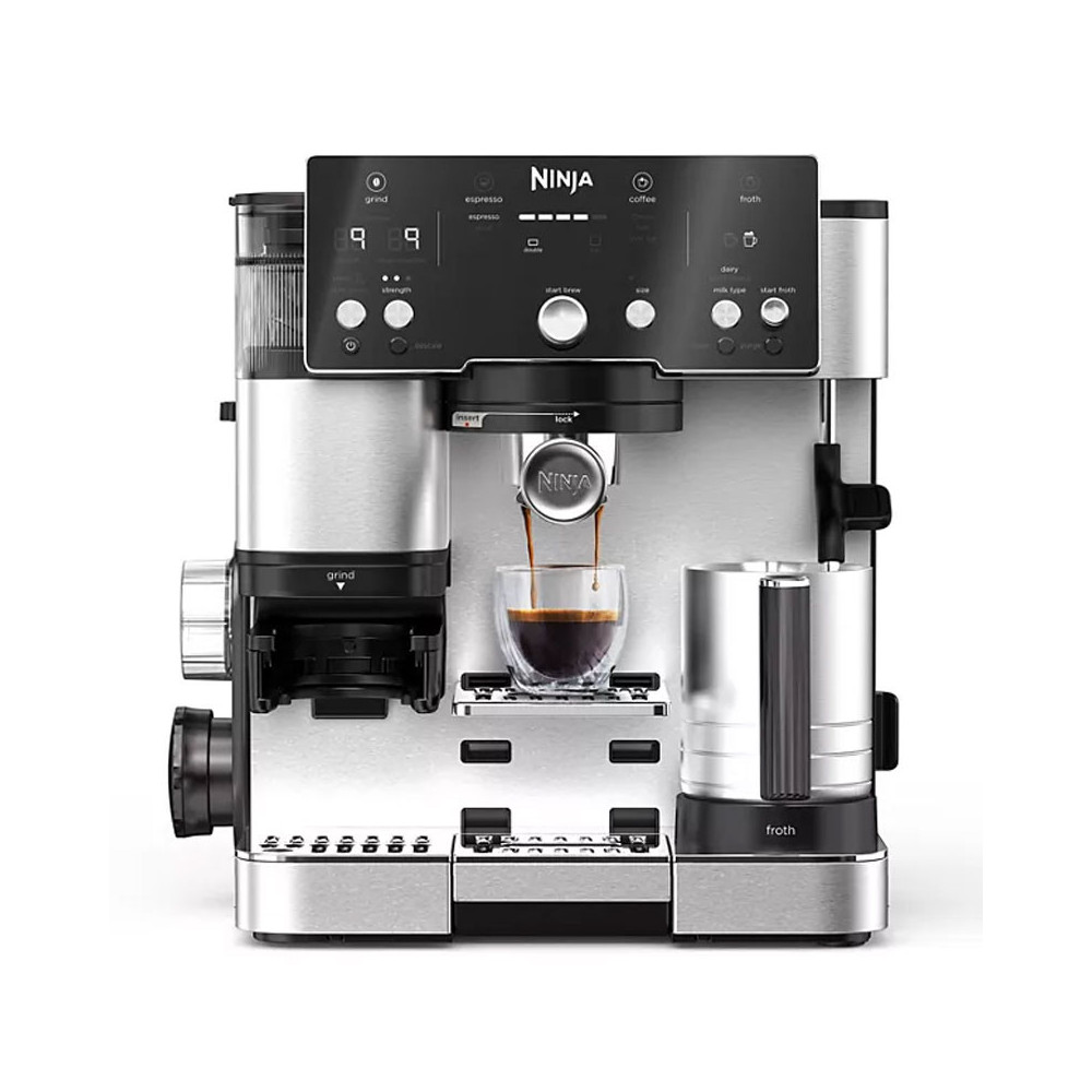 Machine à café NINJA Luxe Essential 2EN1 1650W / ES501EU / Silver