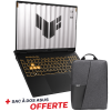 Pc Portable Gamer ASUS TUF Gaming F16 2025 / Core 5 210H / RTX 3050 6G / 16 Go DDR5 / 512 Go SSD / Windows 11 Pro / Gris Avec Sac à Dos Asus