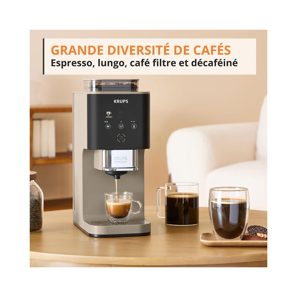 Machine à café  KRUPS 2 Litres 15 BAR / SA402AE0 / Silver