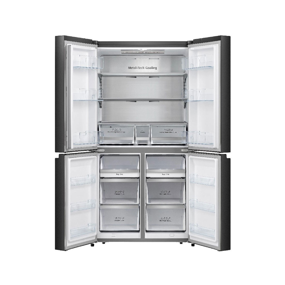 Réfrigérateur GORENJE SIDE BY SIDE INVERTER No Frost 611 Litres / NRM9181SB / NOIR