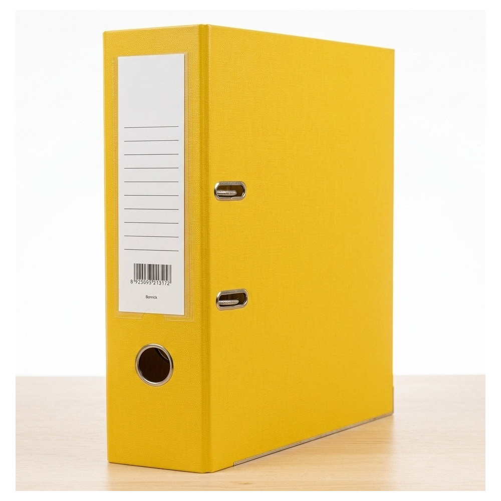 Classeur Chrono Elegance  D75 mm / Jaune