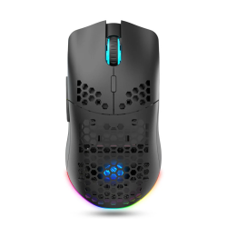 Souris Sans fil Gamer HXSJ T66 RGB / Noir