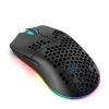 Souris Sans fil Gamer HXSJ T66 RGB / Noir
