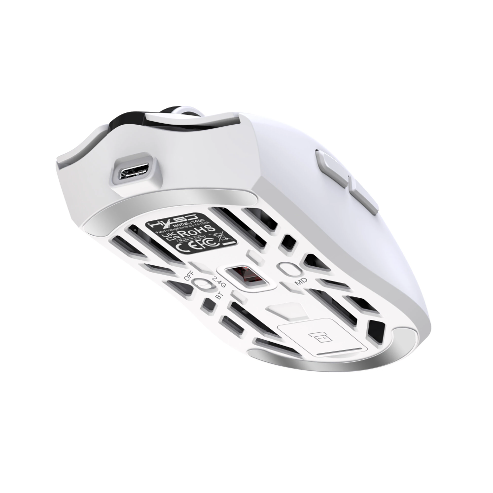 Souris Sans fil Gamer HXSJ T400 / Blanc