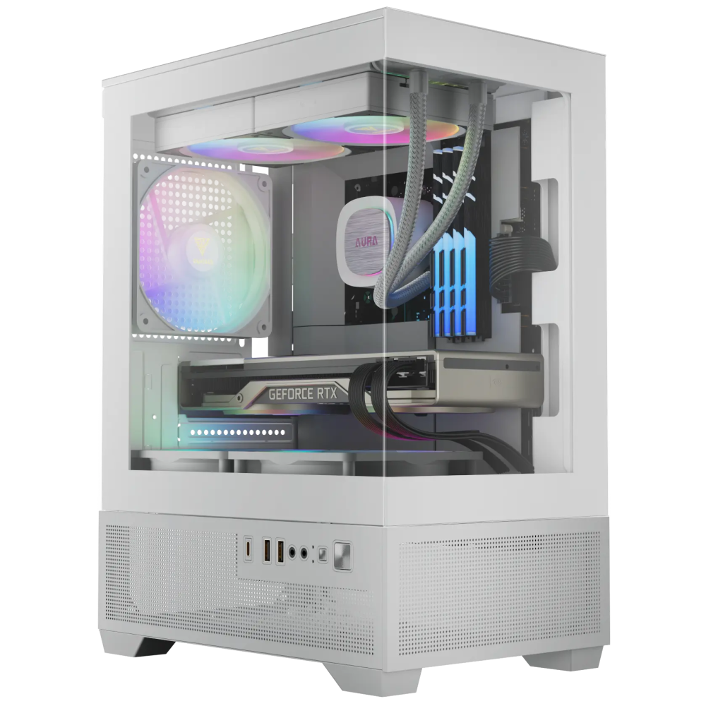 Pc de bureau Gamer IRON / Ryzen 5 5600 / RX 9060 8G / 16 Go