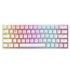Clavier Mecanique Sans fil T-Wolf T60 / Blanc