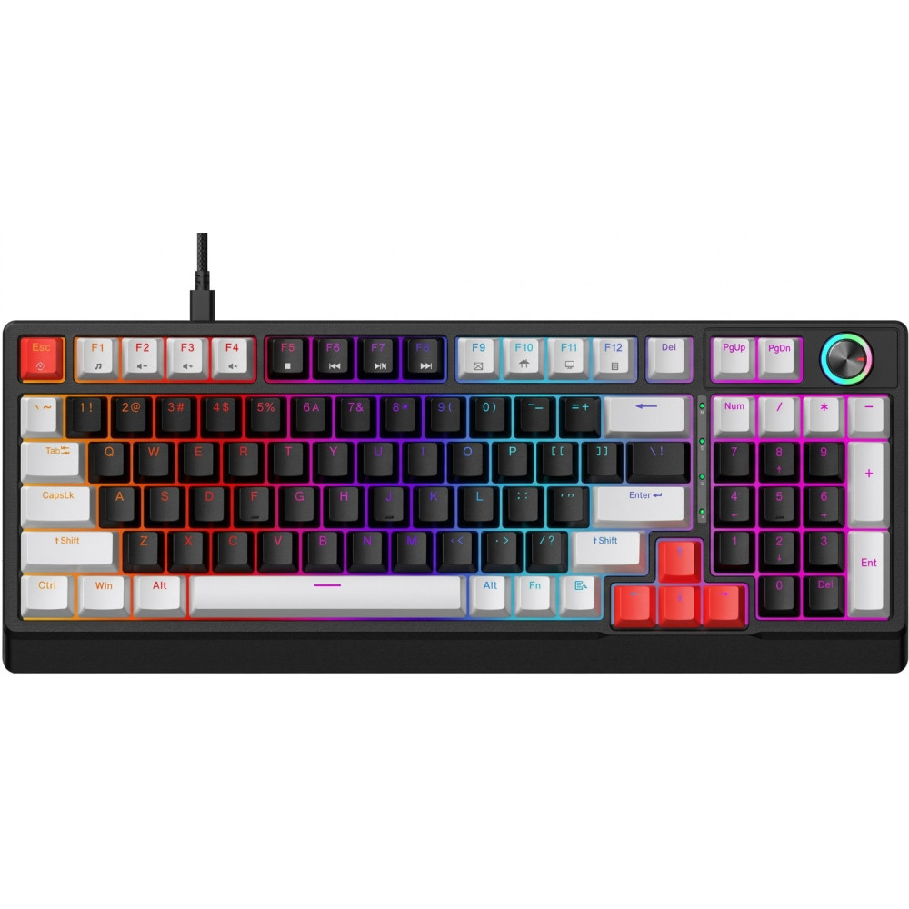 Clavier Mecanique Filaire T-Wolf T50 / Noir