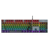 Clavier Mecanique Filaire T-Wolf T17 / Noir
