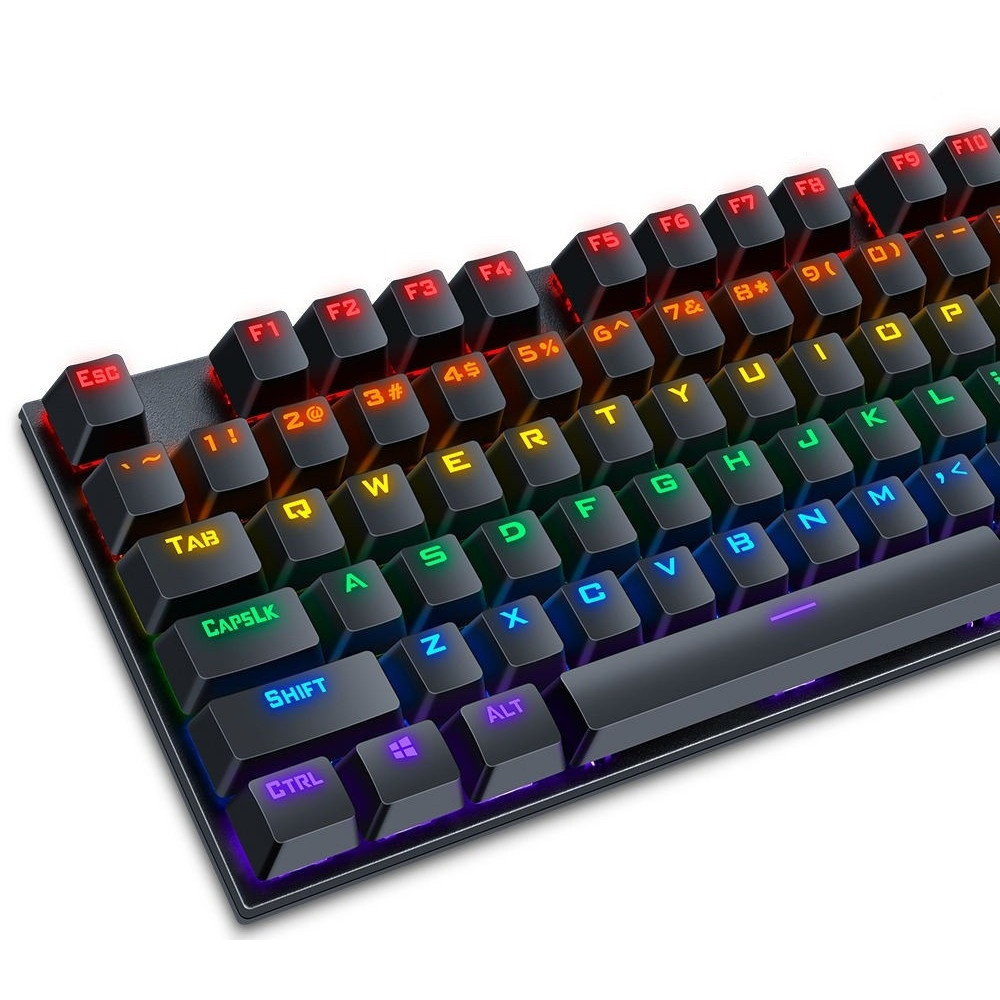 Clavier Mecanique Filaire T-Wolf T17 / Noir
