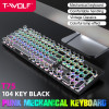 Clavier Mecanique Filaire T-Wolf T75 / Noir