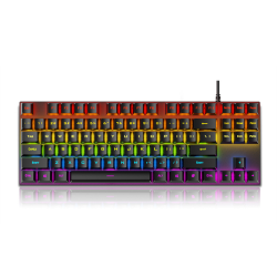 Clavier Mecanique Filaire T-Wolf T18 / RGB / Noir