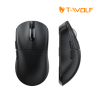 Souris sans fil T-WOLF X9 / 12.000 DPI / Noir