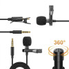 Microphone Lavalier GL-119 /  JACK / Noir