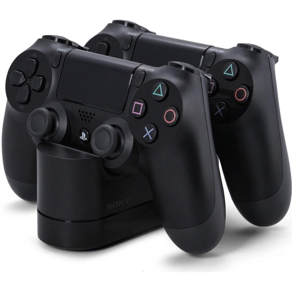 Station Chargeur PS4 / Noir
