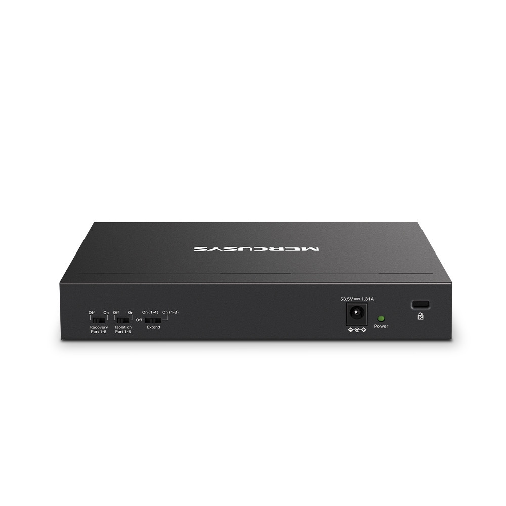 Switch De Bureau Mercusys MS110P / 10 ports 10/100 Mbps avec PoE+ 8 ports