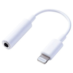 ADAPTATEUR JACK LIGHTNING BLANC