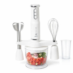 Mixeur Plongeant 4en1 FLORENCE 500ml / 600W / Blanc / HK-335-B