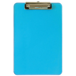 Porte Bloc à Pince Simple A4 / Assorties (Noir/Vert/Rouge/Bleu)