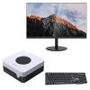 Mini Pc de bureau BCHUWI LarkBox X / i3-1220P / 8 Go / 256 Go SSD / Windows 11 / Blanc Avec Écran DAHUA 22" Full HD VA / 100 Hz