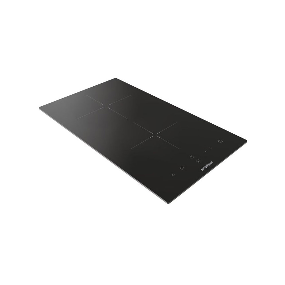 Plaque  Encastrable ROSEIERS 2 FEUX / RDH32-1 / NOIR