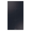 Plaque  Encastrable ROSEIERS 2 FEUX / RDH32-1 / NOIR