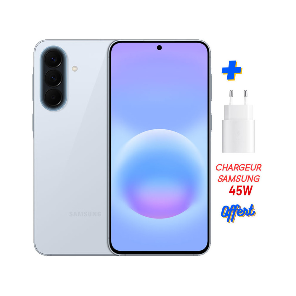 Smartphone Samsung Galaxy A57 5G 16 Go/128 Go / Bleu Clair