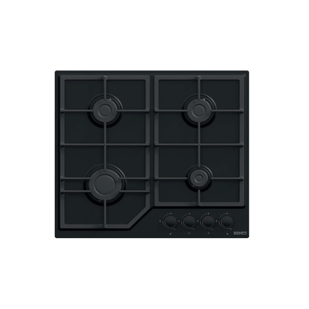 PLAQUE DE CUISSON INFINITY 4F / 60CM / H652MB / NOIR