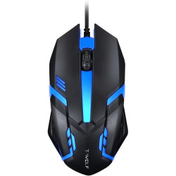 Souris Gamer Filaire T-WOLF V1 / Noir
