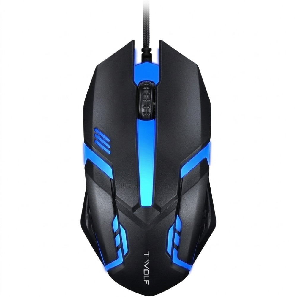 Souris Gamer Filaire T-WOLF V1 / Noir