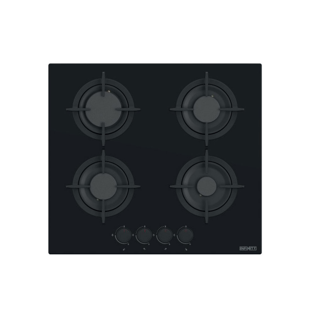 PLAQUE DE CUISSON INFINITY 4Feux / 60CM / H657B / NOIR