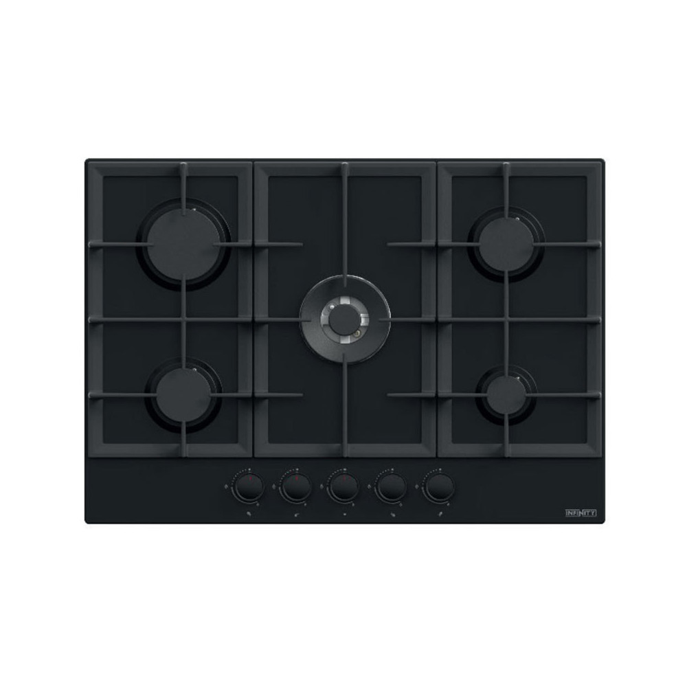 PLAQUE DE CUISSON INFINITY 5 Feux / 70CM / H700MB / NOIR