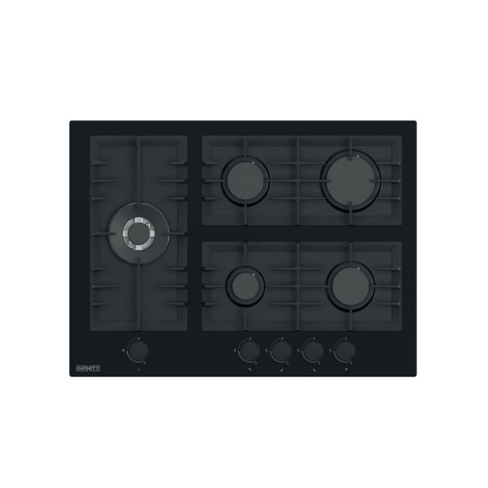 PLAQUE DE CUISSON INFINITY 5 Feux 70CM / H701B / NOIR