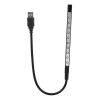 LAMPE 10 LED FLEXIBLE METAL (COULEUR ALEATOIRE)