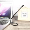 LAMPE 10 LED FLEXIBLE METAL (COULEUR ALEATOIRE)