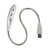 LAMPE 3 LED FLEXIBLE METAL