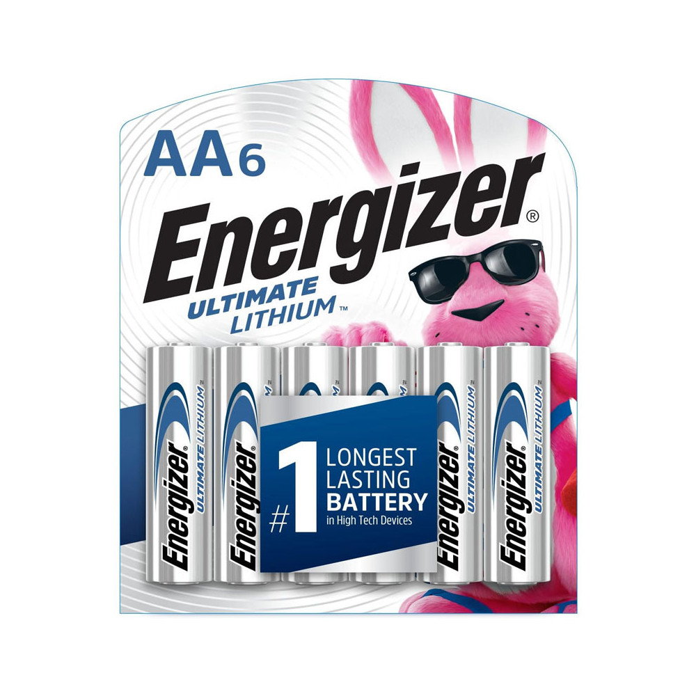 6 Piles ENERGIZER Ultimate Lithium AA 1.5V