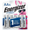 6 Piles ENERGIZER Ultimate Lithium AA 1.5V