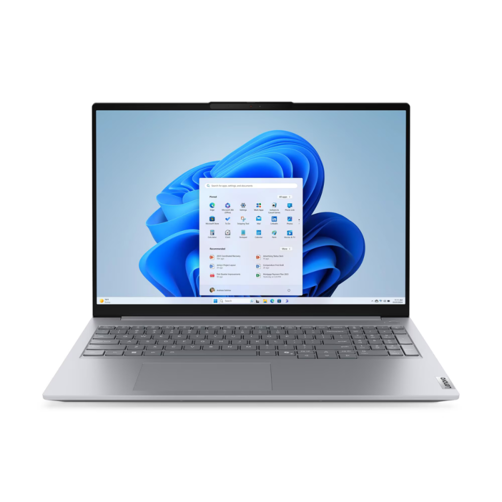 Pc Portable Lenovo ThinkBook 16 Gen 8 / Ultra 9 185H / 16 Go DDR5 / 512 Go SSD / Gris Avec Sacoche Lenovo Offerte