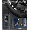 Compresseur D'Air Électrique Portable Blisbond AP5 / Noir