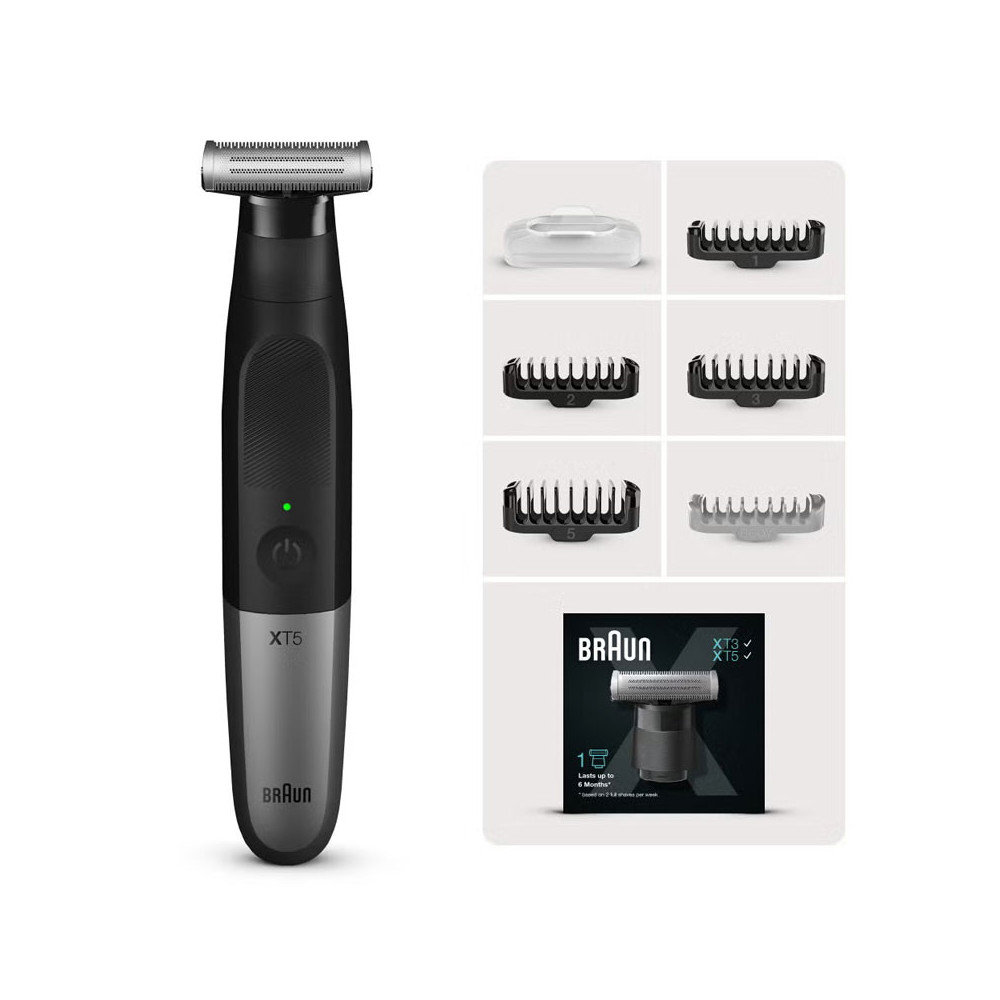 Tondeuse BRAUN Hybride Tout en un / XT5110 / Noir
