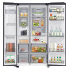 REFRIGERATEUR SIDE BY SIDE SAMSUNG BESPOKE AI 617 Litres No Frost / RS70F64K1FMA / Noir avec Distributeur