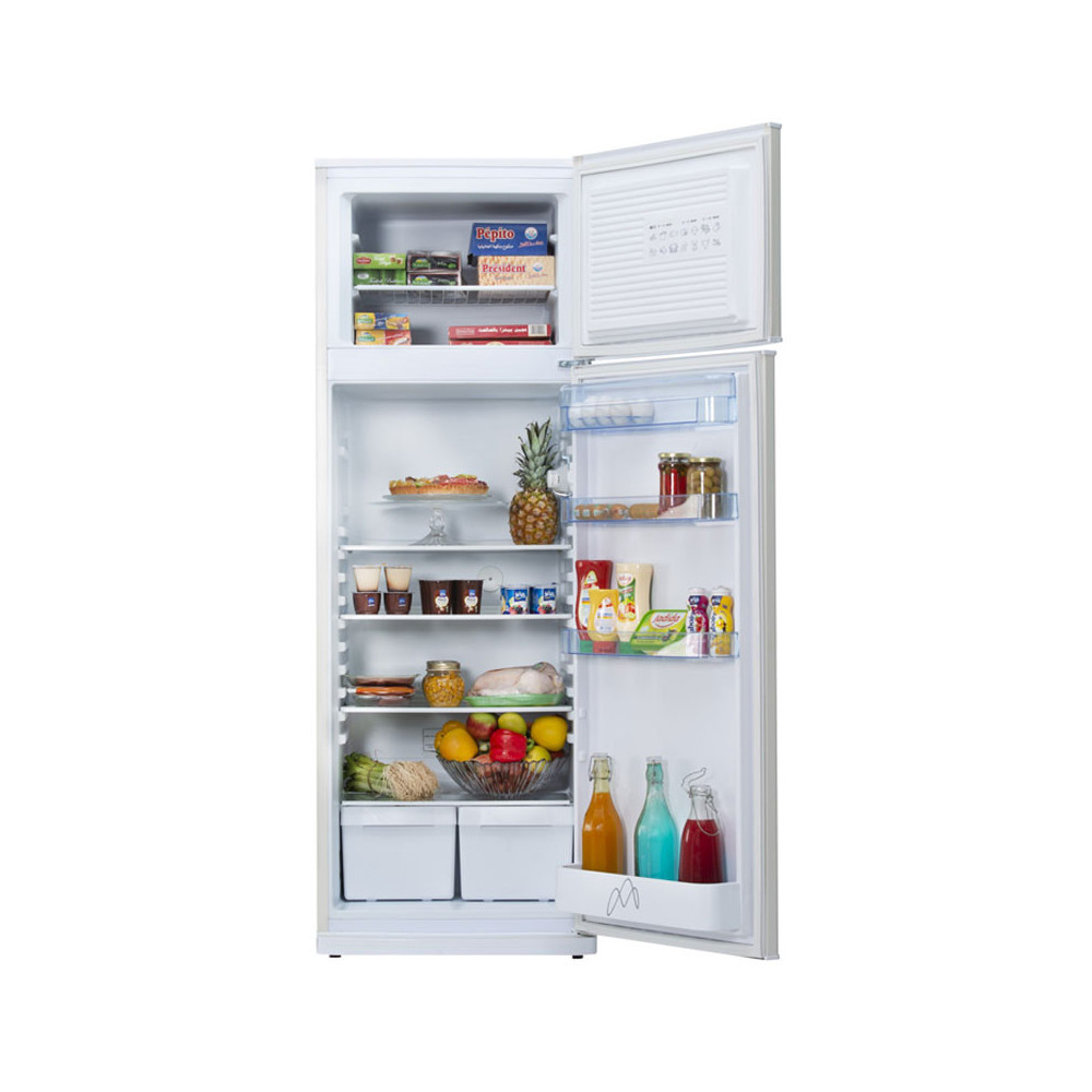 Réfrigérateur MONTBLANC De Frost Double Portes 301 Litres / Inox