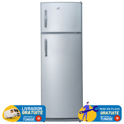 Réfrigérateur MONTBLANC De Frost Double Portes 301 Litres / Inox